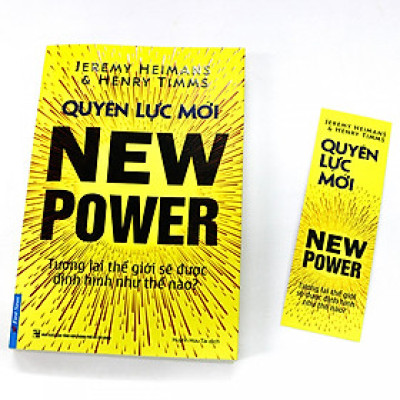 Quyền Lực Mới - Tương Lai Thế Giới Được Định Hình Như Thế Nào? Tặng Kèm Bookmark