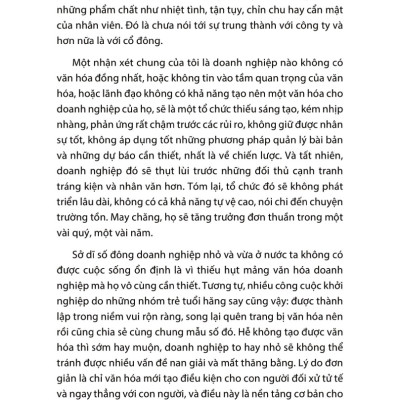 Cơn Lốc Quản Trị - Ba Trụ Cột Của Văn Hóa Doanh Nghiệp _TRE