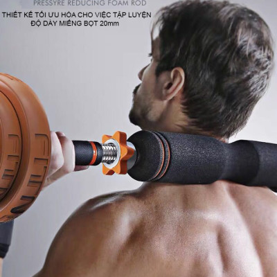 Bộ Tạ Tay Tháo Lắp 30kg Đa Năng FED730 Nhập Khẩu Chất Liệu Gang Mạ Niken