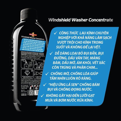 Dung Dịch Rửa Kính Ô Tô SUPERONE Winshield Washer Concentrate - Exterior SOUTHWALL B205