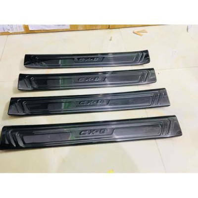 ỐP BẬC TRONG VÀ NGOÀI TITAN DÀNH CHO Xe MAZDA CX8, ỐP CHỐNG XƯỚC BẬC CỬA CX8 TITAN