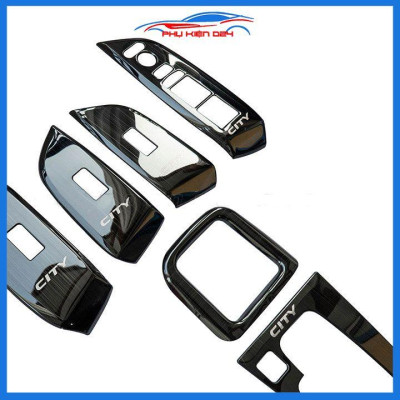 Ốp nội thất cho xe ô tô City 2021-2022 vân titan chống trầy làm đẹp xe