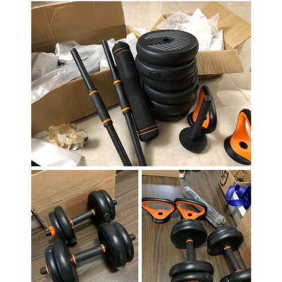 Bộ Tạ Tay Đa Năng Điều Chỉnh 30Kg Composite  6 Trong 1 FED-130220 Cao Cấp Đại Nam Sport