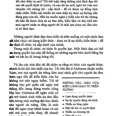 10 Sai Lầm Lớn Nhất Của Người Lãnh Đạo