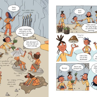 Sách thiếu nhi tiếng Anh : 24 Hours In The Stone Age