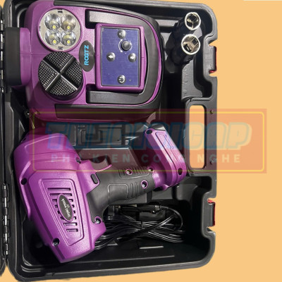 Bộ Kích Bắn Ốc Thủy Lực Nâng Gầm Ô Tô Bằng Điện 12V Có Điều Khiển Từ Xa ROGTZ - Hàng Nhập Khẩu