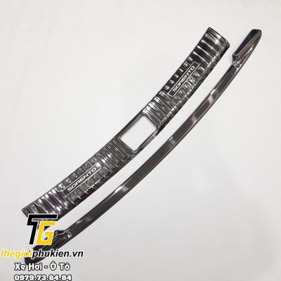 Bộ ốp chống trầy bậc cốp Kia Sorento 2021 - Mẫu Titan