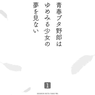 Seishun Buta Yaro Wa Yumemiru Shojo No Yume Wo Minai 1 (Japanese Edition)