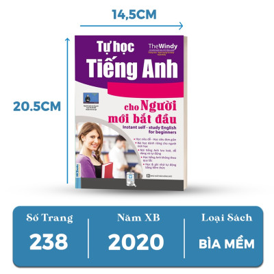 Sách - Tự Học Tiếng Anh Cấp Tốc Cho Người Mới Bắt Đầu - MCBooks