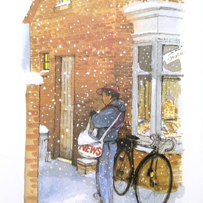 MR; Newspaper Boy Beg