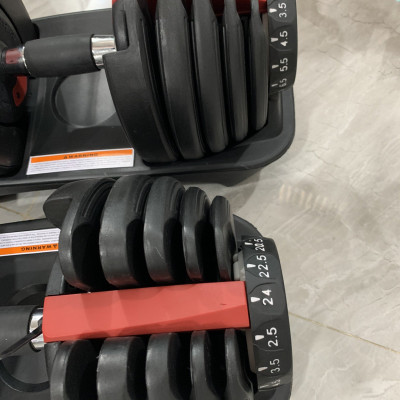 Bộ Tạ Tay Điều Chỉnh Khóa Số Tự Động 24kg Cao Cấp TP Tienphatsmart