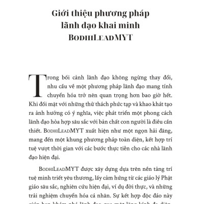 Sách - Lãnh Đạo Khai Minh - Bí Quyết Lãnh Đạo Hạnh Phúc