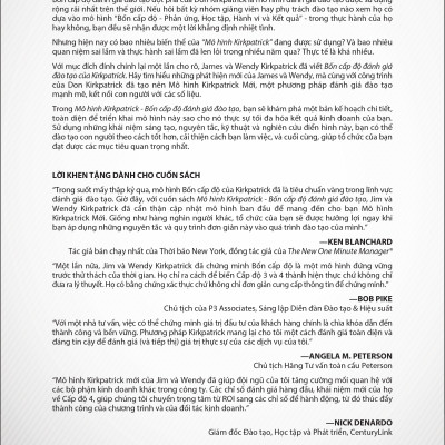 ĐÁNH GIÁ KẾT QUẢ ĐÀO TẠO (Kirkpatrick