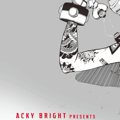 Acky Bright B/W (Japanese Edition)
