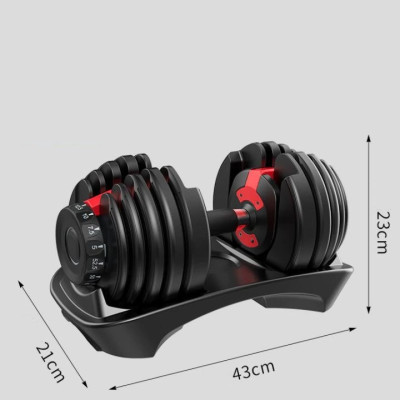 Bộ Tạ Tay Điều Chỉnh Khóa Số Tự Động 24kg Cao Cấp TP Tienphatsmart