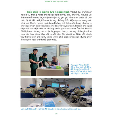 Mũ Nồi Xanh Việt Nam Người Đi Gieo Hạt Hòa Bình