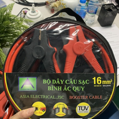 Dây Câu Bình Ắc Quy Ô Tô 2000A Dài 3M Hàng Việt Nam Chất Lượng Cao
