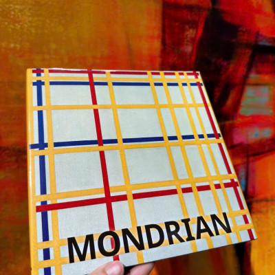 Sách - Mondrian by Hajo Duchting - Nghệ thuật tiếng Anh/ Art Book in English