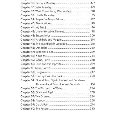 Instructions For Dancing: The Number One New York Times Bestseller