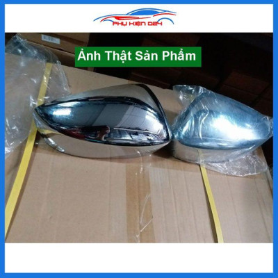 Ốp gương Mazda 2 mạ crom bảo vệ chống trầy trang trí làm đẹp xe