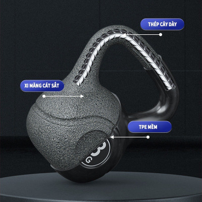 [1 CÁI] Tạ Bình Vôi 2KG, Tạ Chuông Tập Squat, Tạ Ấm Dụng Cụ Thể Thao Tại Nhà Chống Đẩy