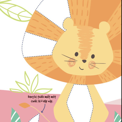 Dán Hình Siêu Đáng Yêu - Các Em Bé Động Vật