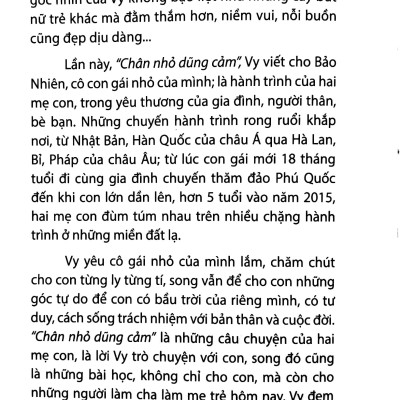 Chân Nhỏ Dũng Cảm - Cùng Con Đi Khắp Thế Gian