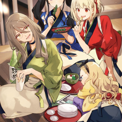 Lycoris Recoil Official Comic Anthology Repeat (Japanese Edition)