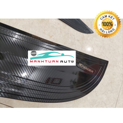 Ốp Tapli cánh cửa Carbon Xe Xpander 2018 2019 2020 2021 vân cacbon cao cấp