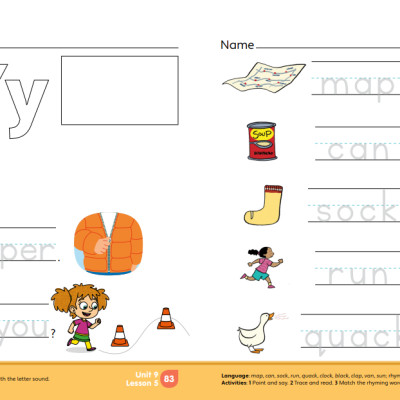 Doodle Town Level 3 Literracy Skill Pad 2nd Edition