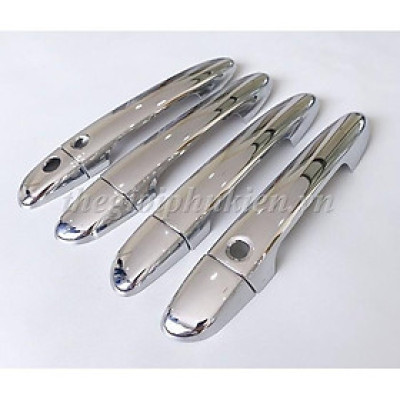 Bộ ốp tay nắm, hõm cửa xe dành cho Mazda CX-8, CX8 mạ Crom