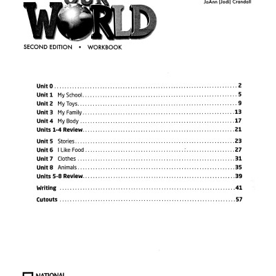 Our World Starter Workbook 2nd Edition (American English)