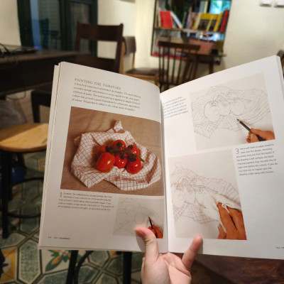 Sách - Oils In 10 Steps by Ian Sidaway - Art Book in English