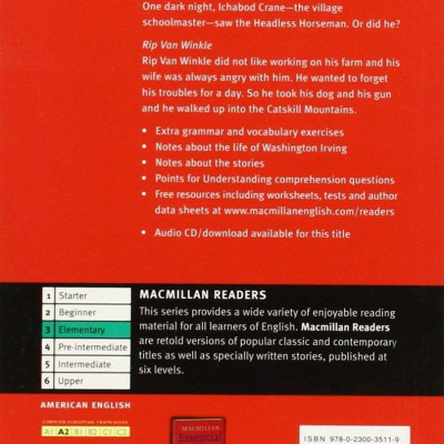 MR Legend Sleepy Hollow Elementary ( no CD )