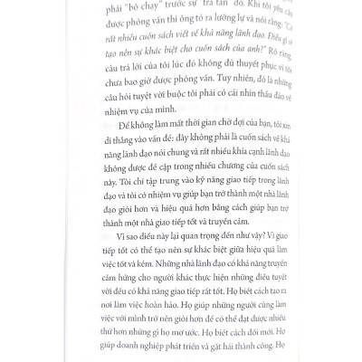 Ngôn Ngữ Của Nhà Lãnh Đạo