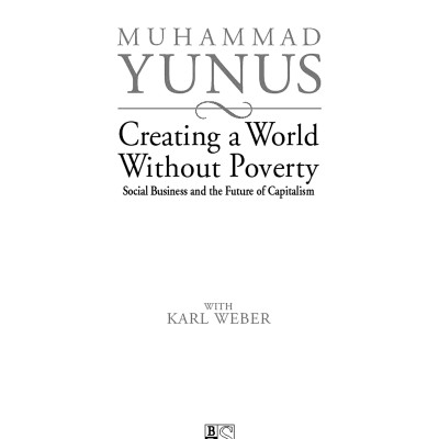 Creating a World Without Poverty