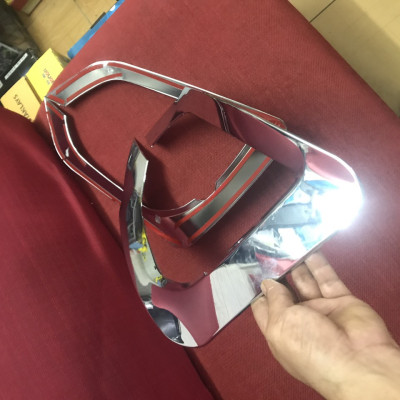 Bộ ốp Viền Đèn Gầm Trước Mạ Crom Dành cho xe Tucson 2019/2020