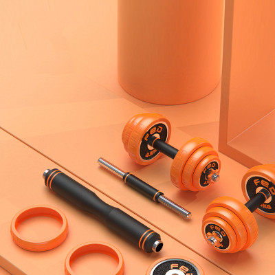 Bộ Tạ Tay Tháo Lắp 20kg Đa Năng FED720 Nhập Khẩu Chất Liệu Gang Mạ Niken