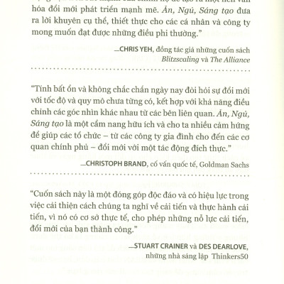 Sách Pace Books - Ăn, Ngủ, Sáng Tạo - Cách Biến Sự Sáng Tạo Trở Thành Thói Quen Hằng Ngày Trong Tổ Chức Của Bạn (Eat, Sleep, Innovate - How to Make Creativity an Everyday Habit Inside Your Organization)