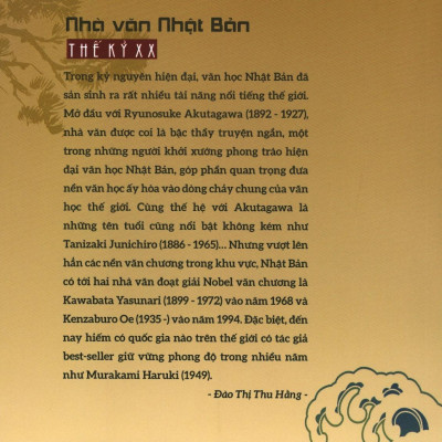 Nhà Văn Nhật Bản Thế Kỷ XX