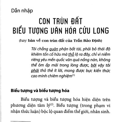 Dân Gian Triết - Nghiên Cứu Văn Xuôi Trần Bảo Định