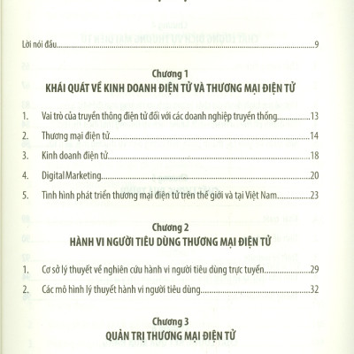 Quản Trị Dịch Vụ Thương Mại Điện Tử - Cơ Sở Lý Luận Và Một Số Kinh Nghiệm Thực Tế Tại việt Nam (Sách Chuyên khảo)