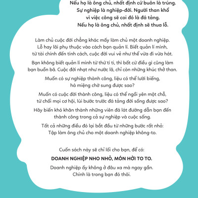 Doanh nghiệp nho nhỏ - Món hời to to