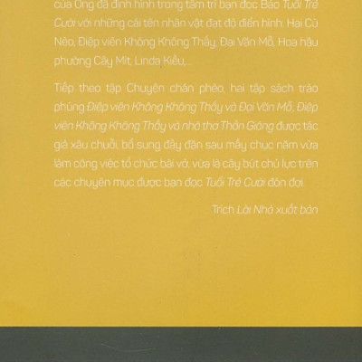 Điệp Viên Không Không Thấy Và Đại Văn Mỗ - Truyện Trào Phúng