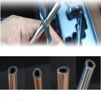 Dán viền trang trí xe hơi mạ crom - Nẹp chữ U trang trí, chống xước, bảo vệ xe, cuộn dài 12m