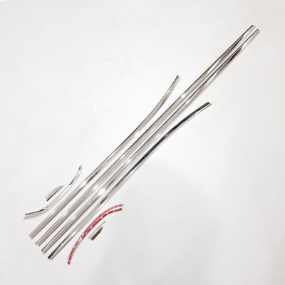 Bộ nẹp viền chân kính INOX dành cho xe Vinfast Fadil