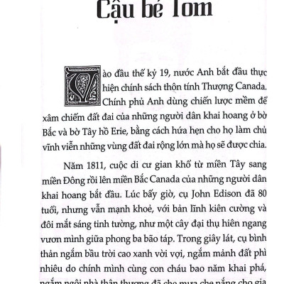 Kể Chuyện Cuộc Đời Các Thiên Tài: Thomas Edison - Thiên Tài Bắt Đầu Từ Tuổi Thơ