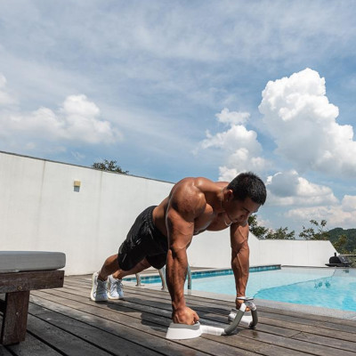 Dụng cụ plank , Dụng cụ tập plank giảm mỡ toàn thân luyện tập cơ bụng - Loại Cao cấp - miDoctor