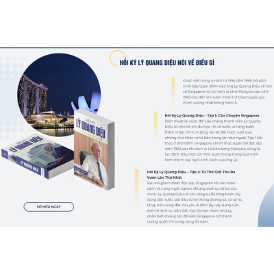 Hồi ký Lý Quang Diệu ( Tập 2 ) - Từ Thế Giới Thứ Ba Vươn Lên Thứ Nhất