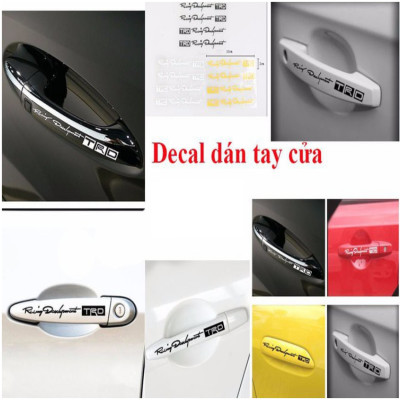 Tem Dán Tay Năm Mở Cửa Xe Hơi 206333
